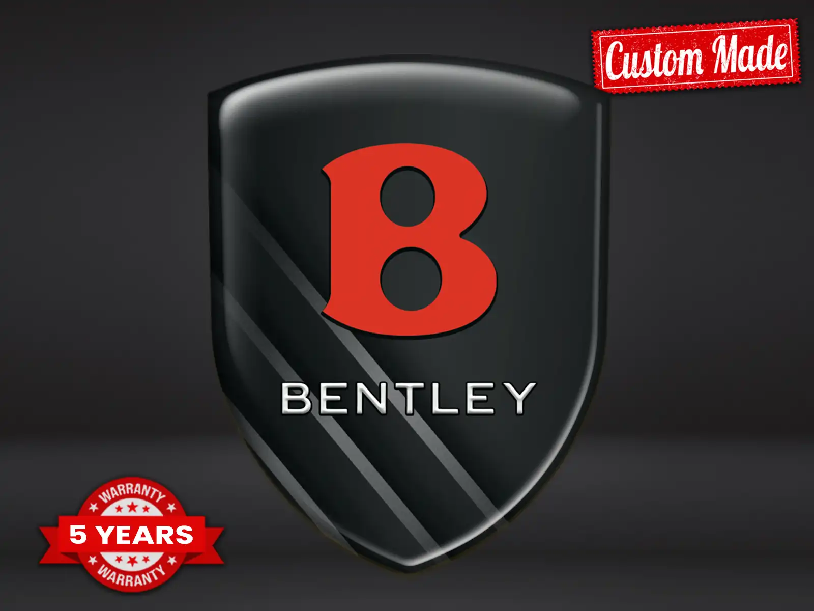 Bentley Adesivi Lunotto Auto Racing Lusso Regolabili